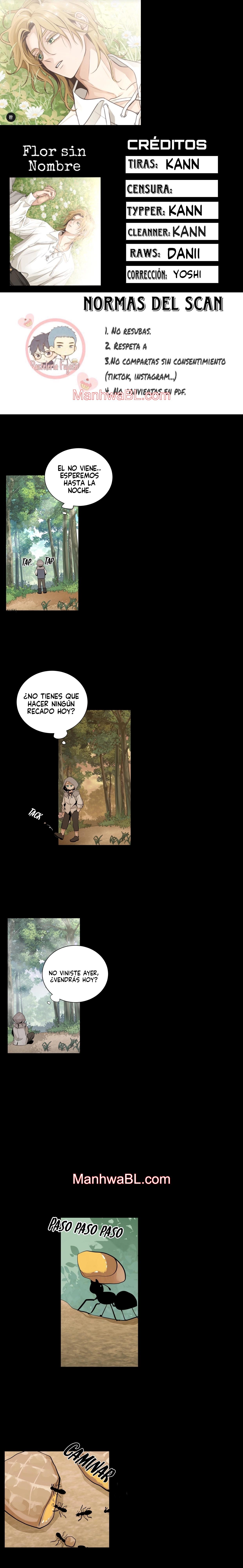 Flor sin nombre - Capítulo 3 manhwa
