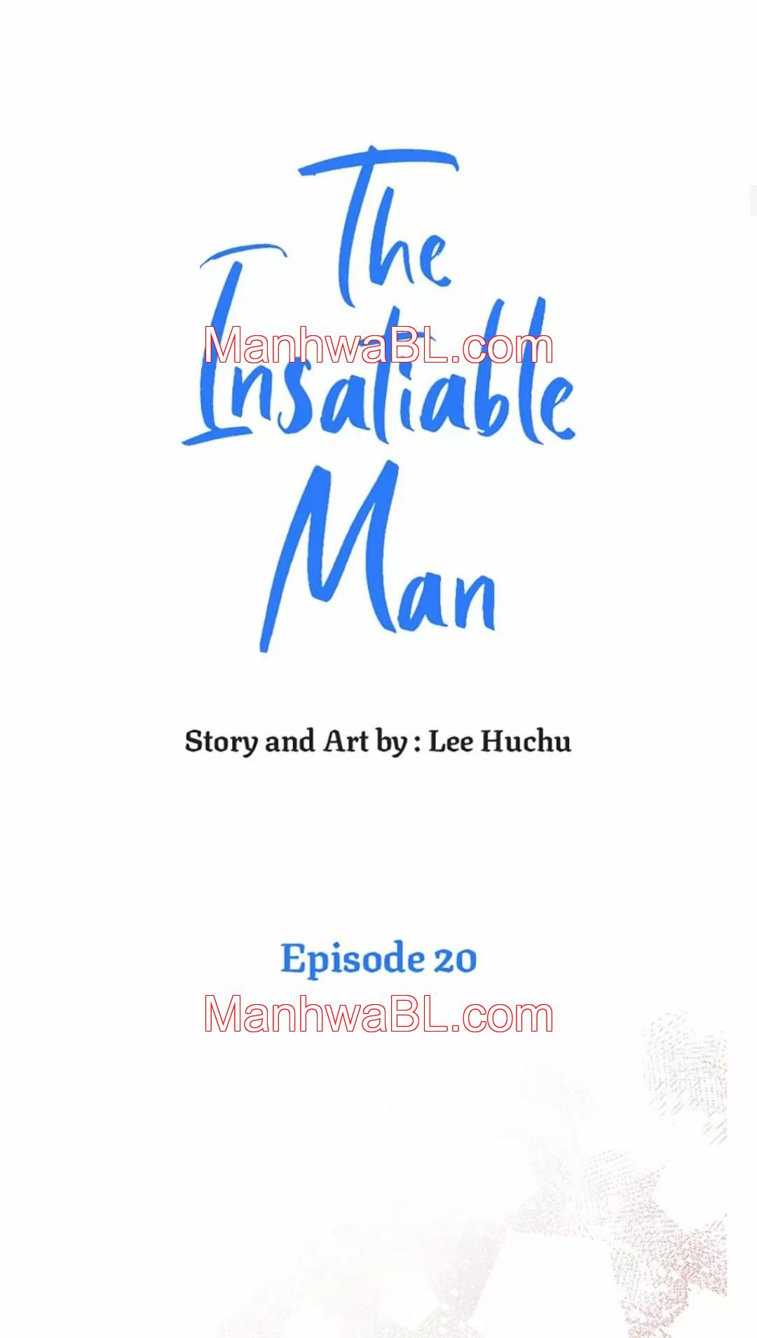 Un hombre insaciable - Capítulo 20 manhwa