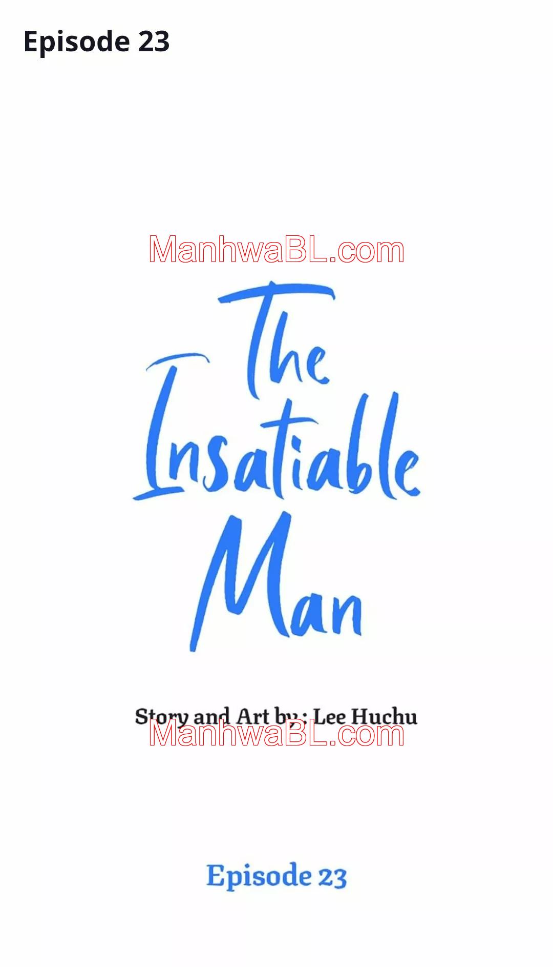 Un hombre insaciable - Capítulo 23 manhwa