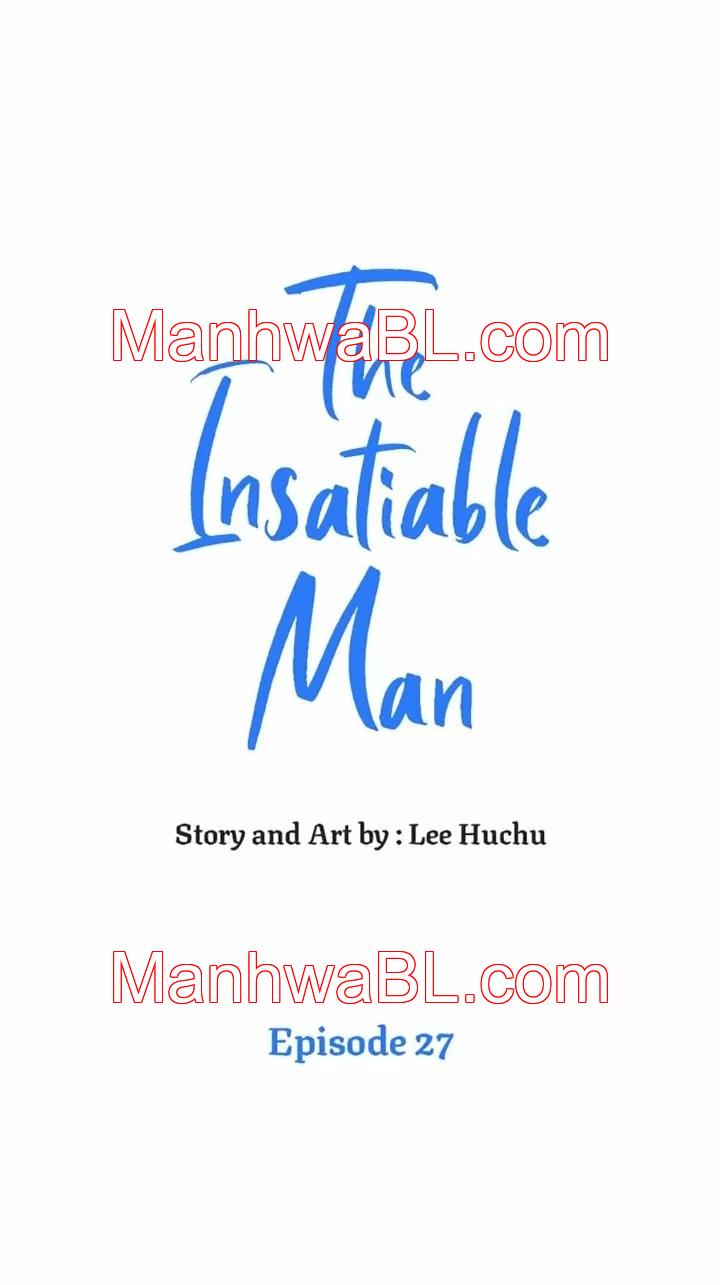 Un hombre insaciable - Capítulo 27 manhwa