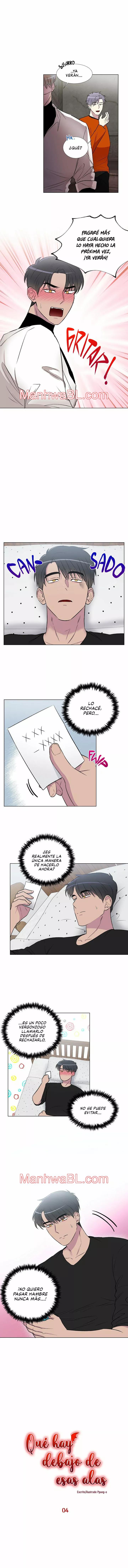 Que hay debajo de esas alas - Capítulo 4 manhwa