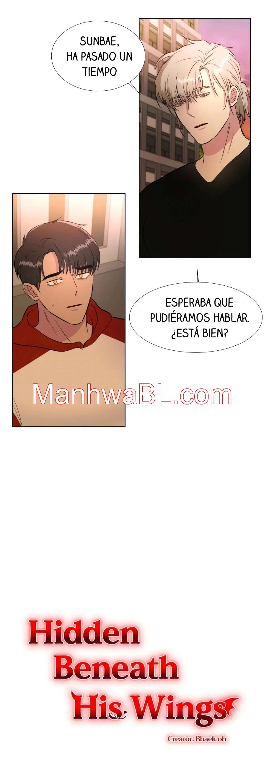 Que hay debajo de esas alas - Capítulo 27 manhwa