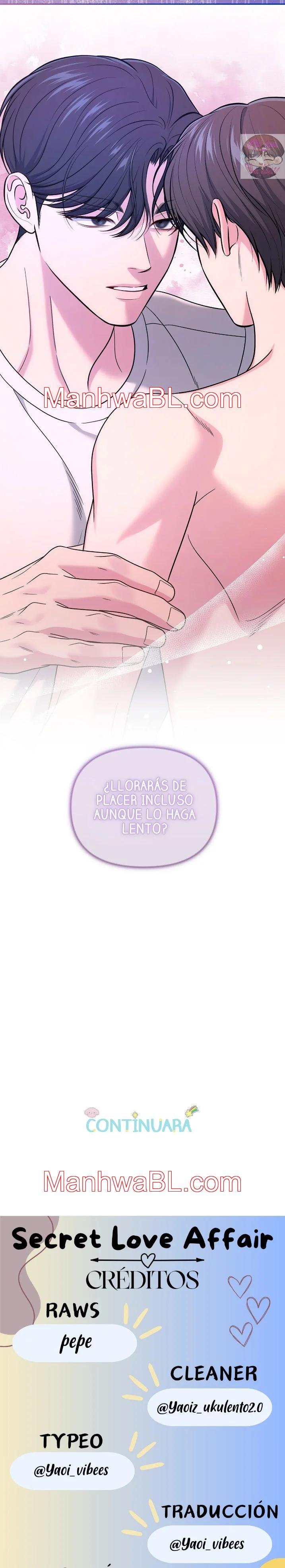 Secret Love Affair - Capítulo 36.2 manhwa