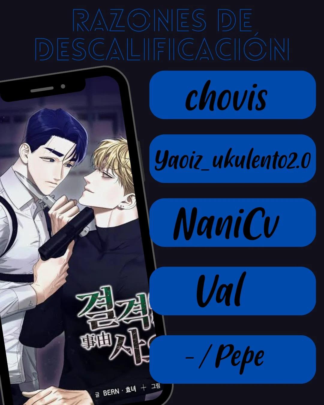 Razones de descalificación - Capítulo 15 3 manhwa