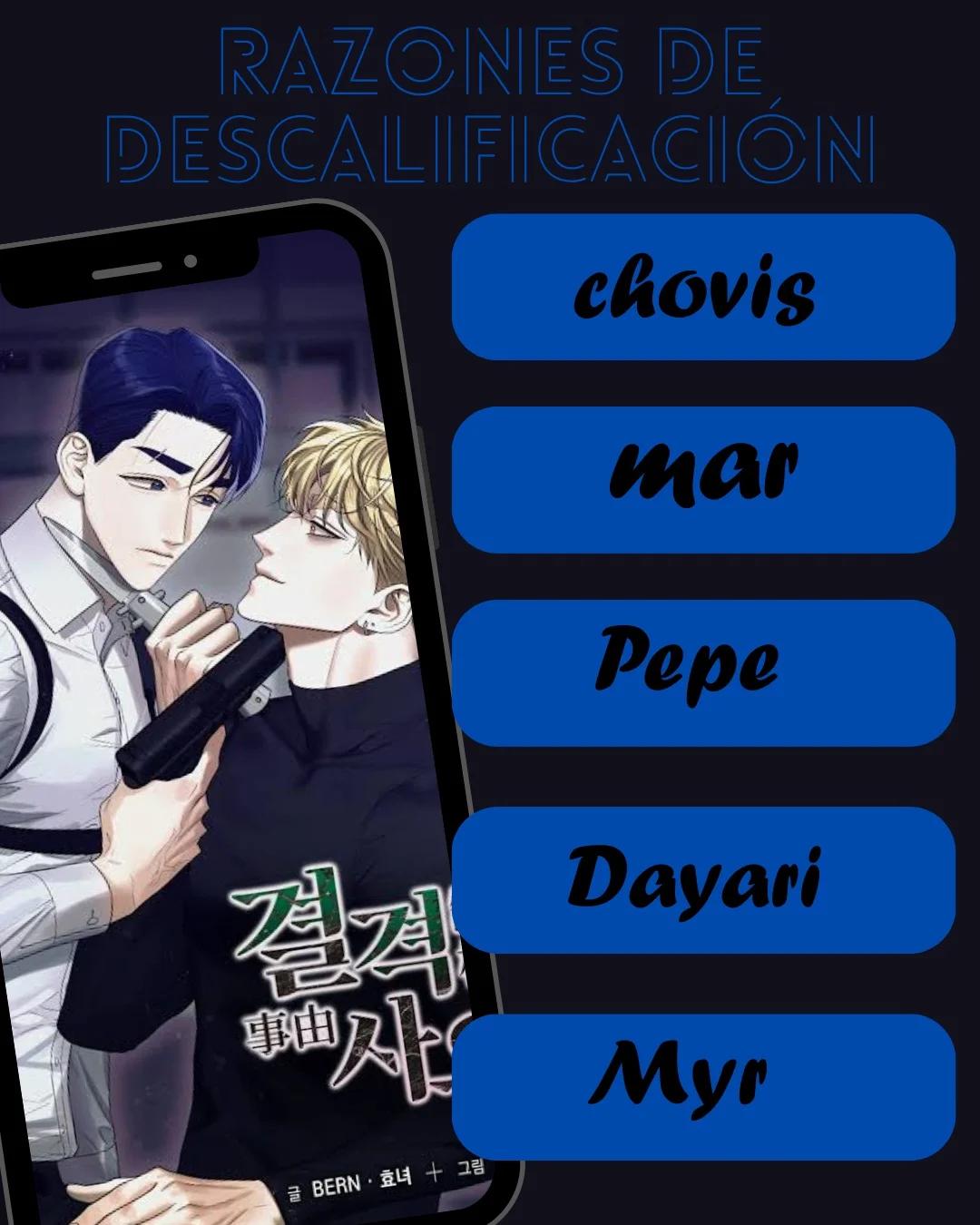 Razones de descalificación - Capítulo 10 3 manhwa
