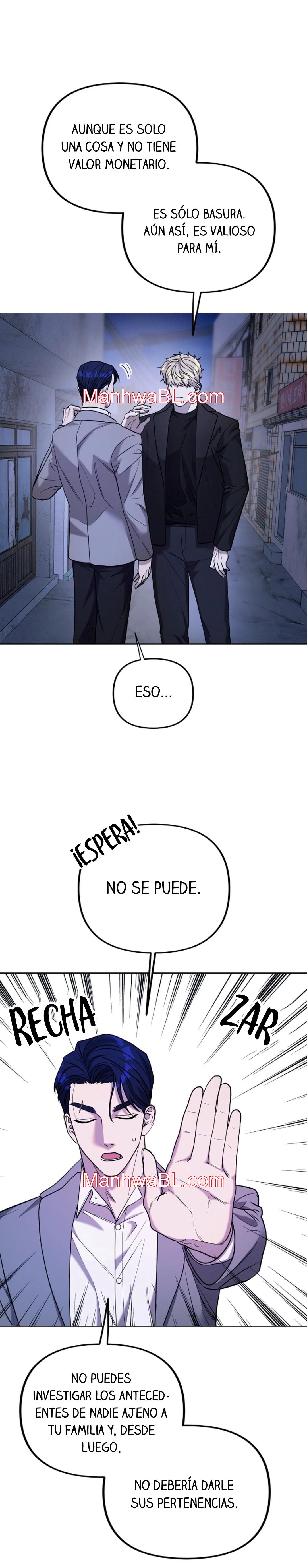 Razones de descalificación - Capítulo 3 manhwa