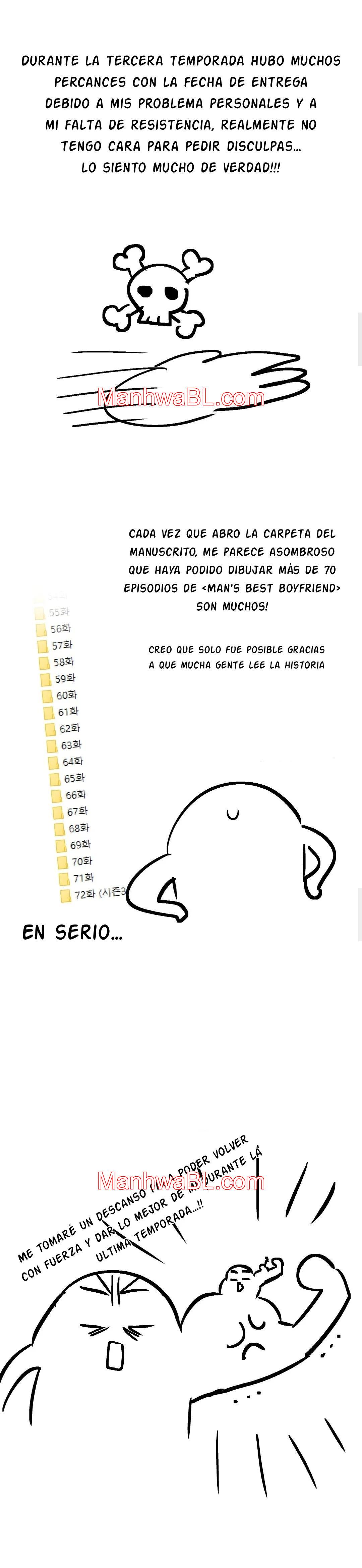 Un hombre como un perro - Capítulo 72.5 manhwa