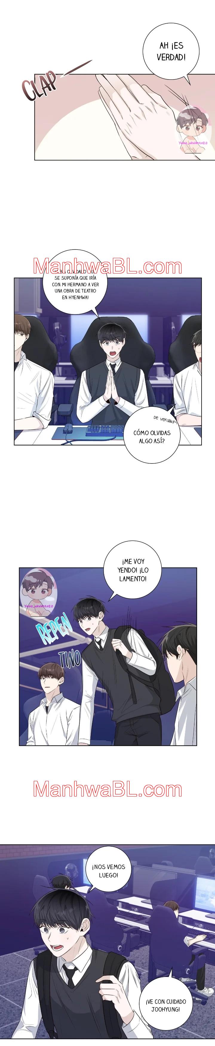 Los bordes no se observan - Capítulo 36.3 manhwa