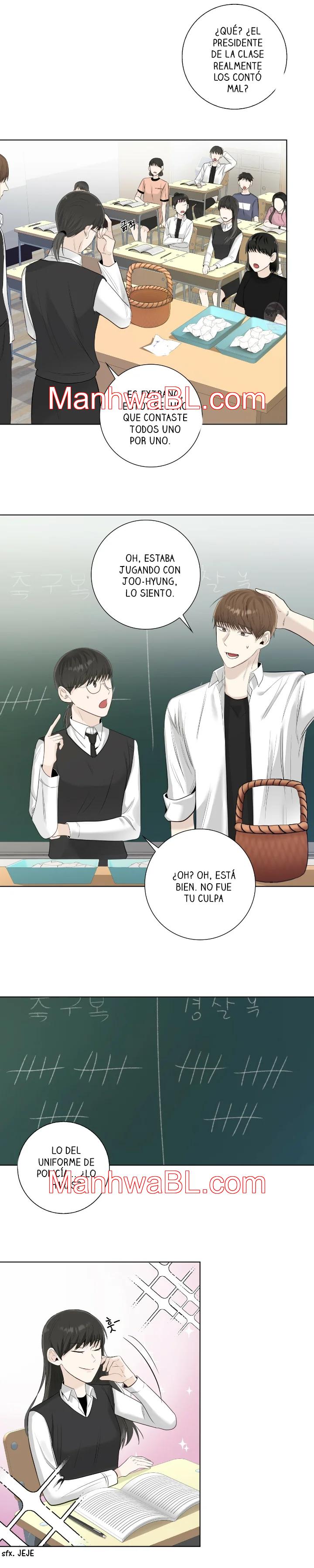Los bordes no se observan - Capítulo 14.3 manhwa