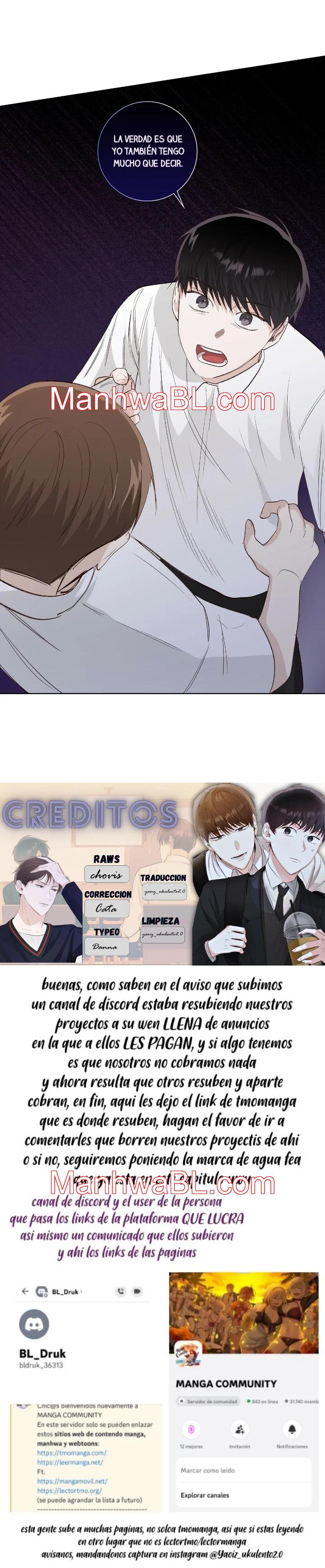 Los bordes no se observan - Capítulo 20.3 manhwa