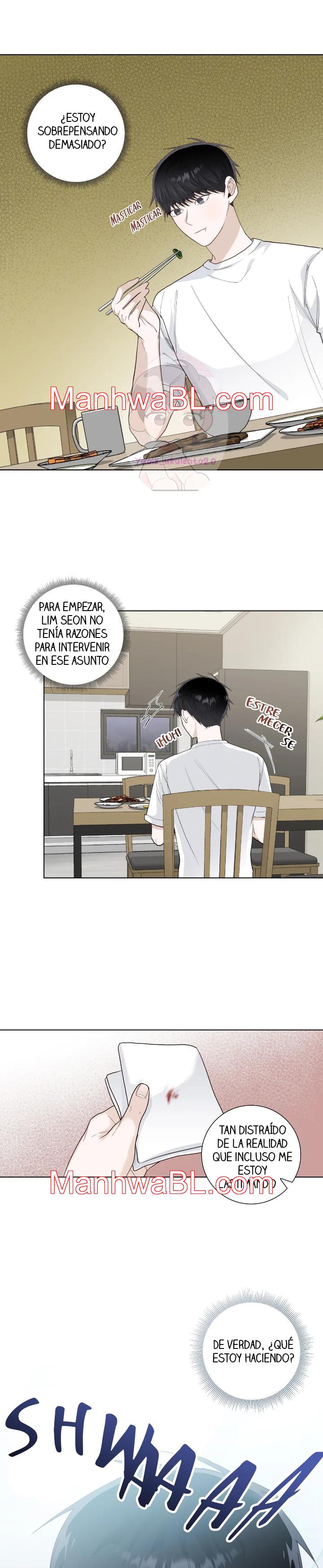 Los bordes no se observan - Capítulo 40.3 manhwa