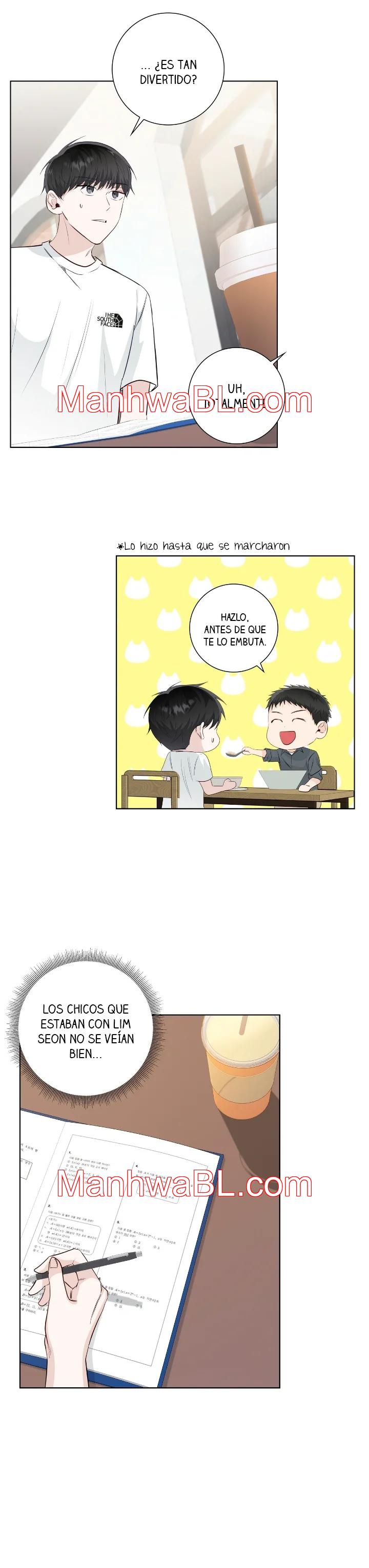 Los bordes no se observan - Capítulo 18.2 manhwa