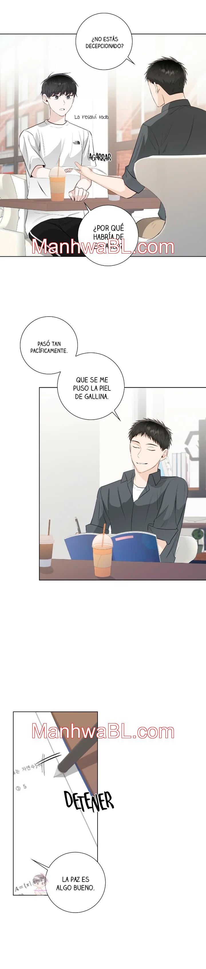 Los bordes no se observan - Capítulo 18.2 manhwa