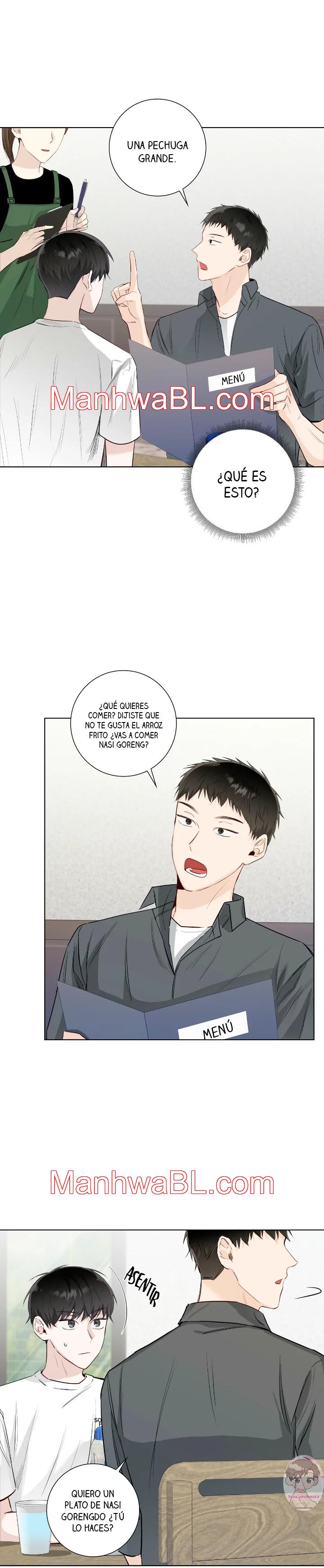 Los bordes no se observan - Capítulo 18.2 manhwa