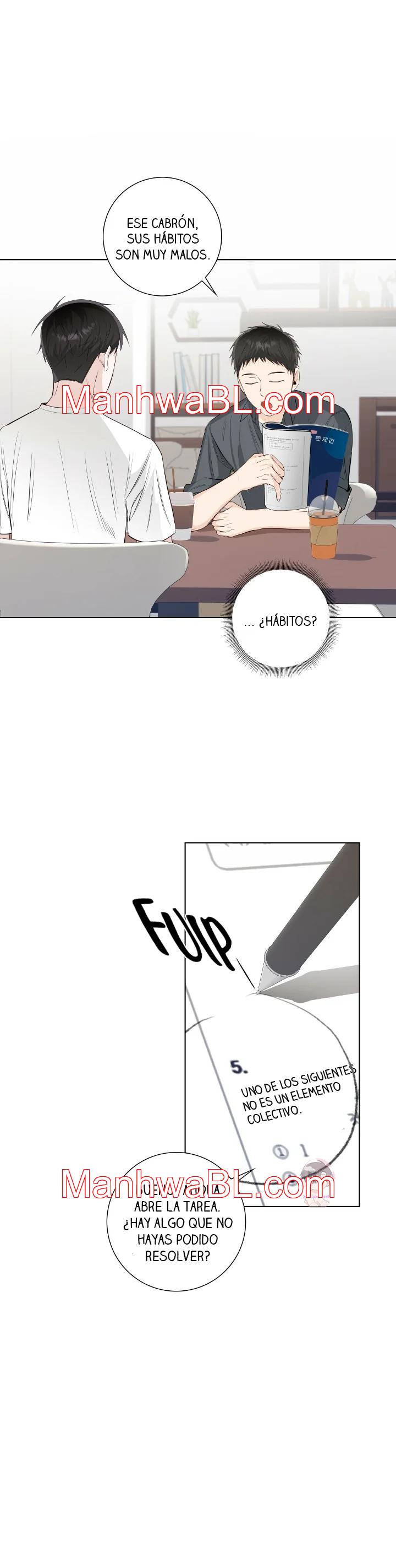 Los bordes no se observan - Capítulo 18.2 manhwa