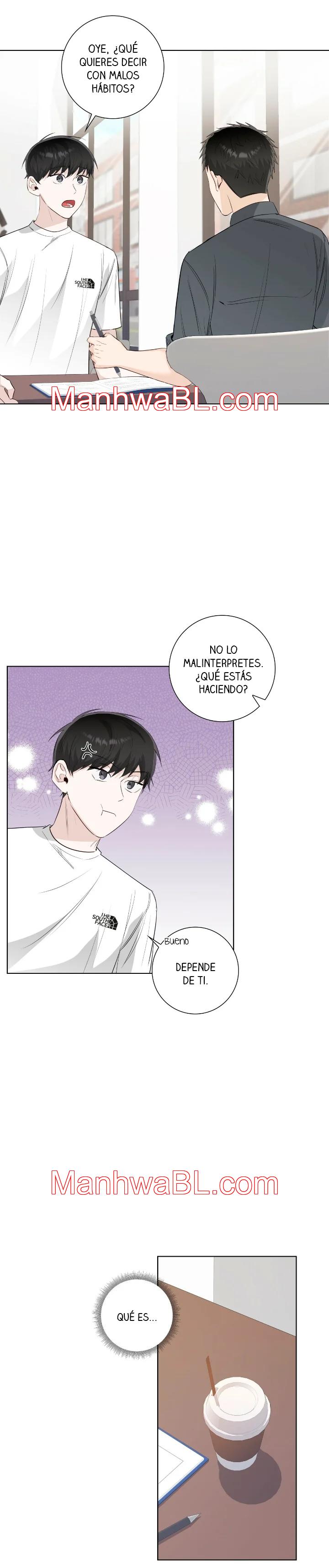 Los bordes no se observan - Capítulo 18.2 manhwa