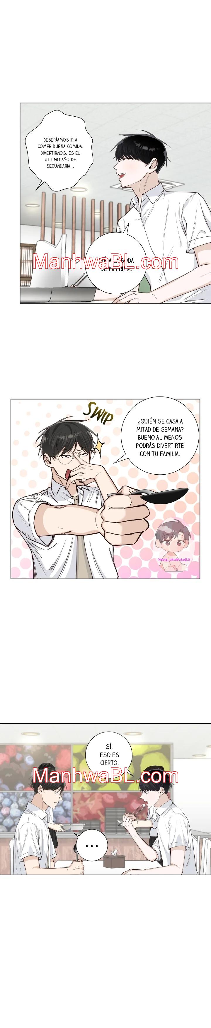 Los bordes no se observan - Capítulo 42.3 manhwa