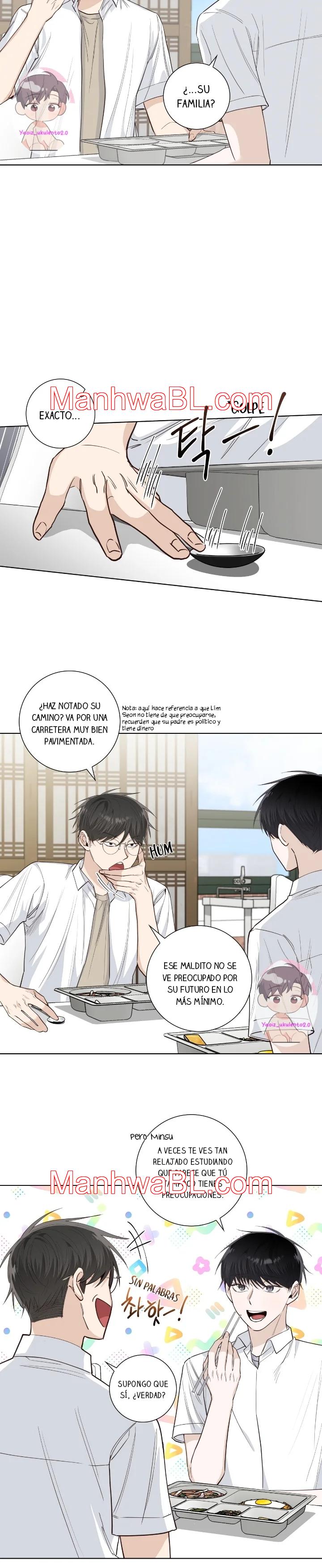 Los bordes no se observan - Capítulo 42.3 manhwa