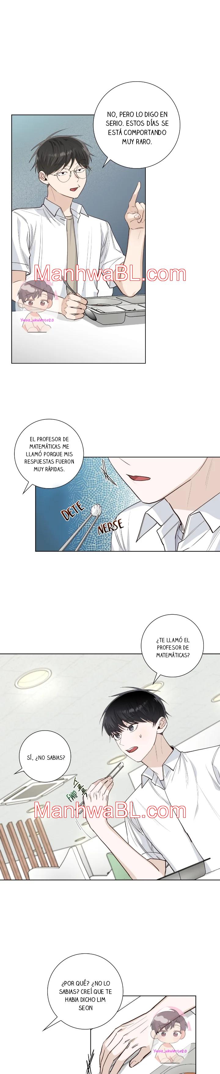 Los bordes no se observan - Capítulo 42.3 manhwa