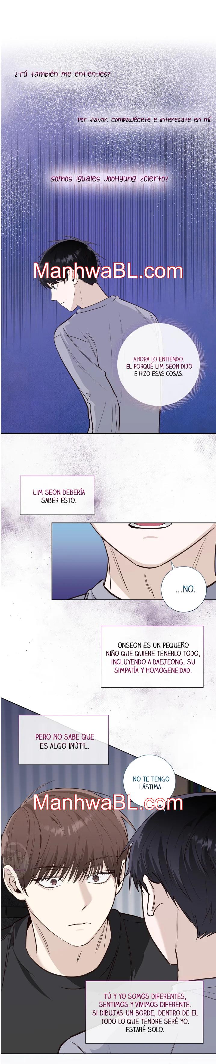 Los bordes no se observan - Capítulo 46.2 manhwa