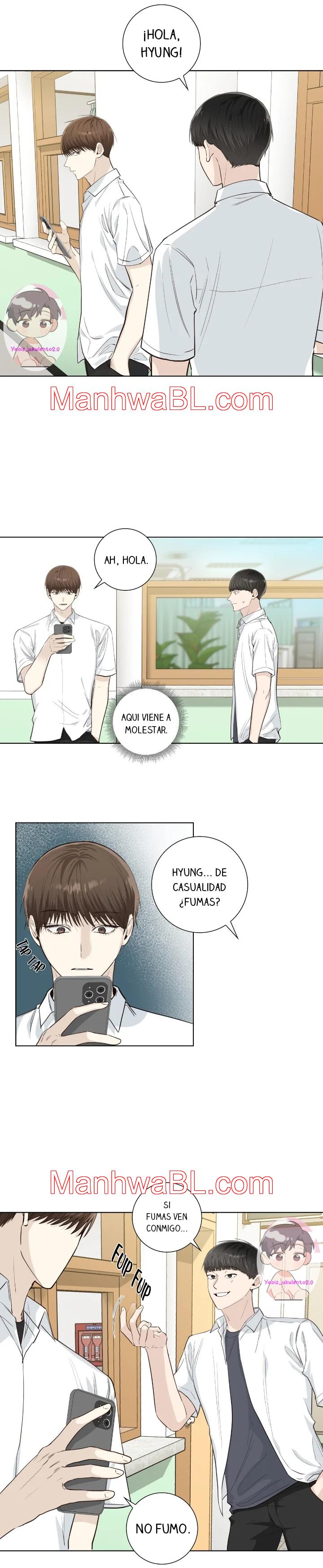 Los bordes no se observan - Capítulo 43.3 manhwa