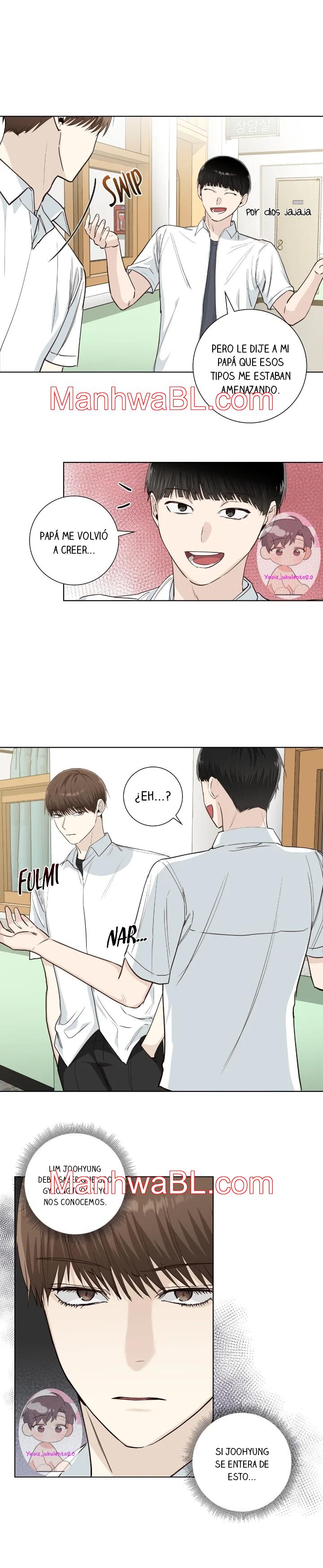 Los bordes no se observan - Capítulo 43.3 manhwa
