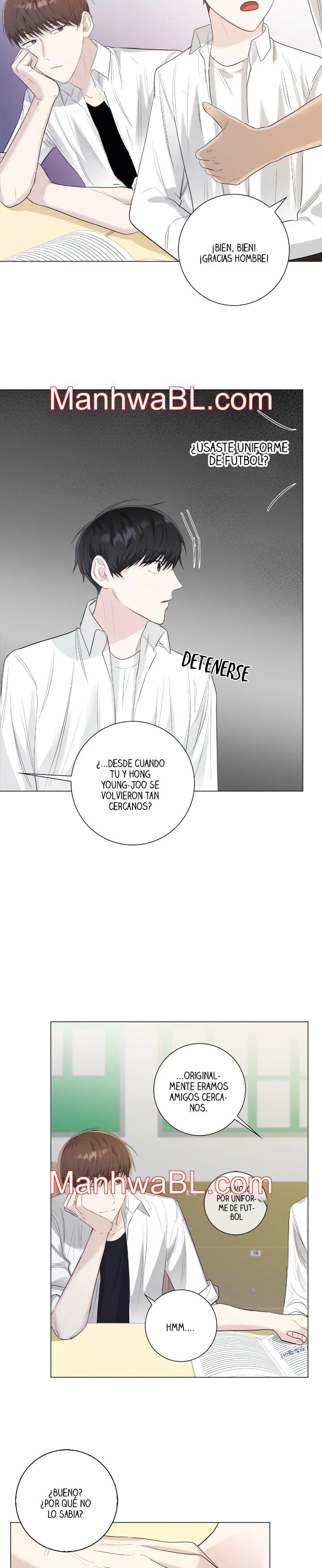 Los bordes no se observan - Capítulo 13.2 manhwa