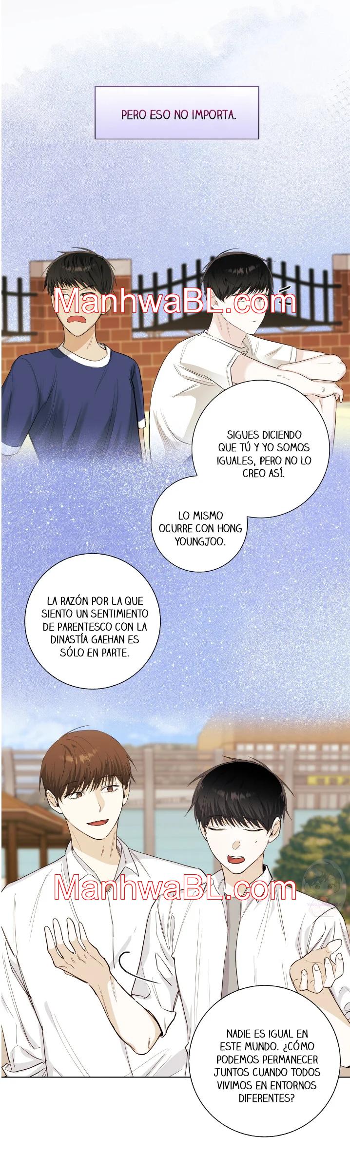 Los bordes no se observan - Capítulo 46.3 manhwa