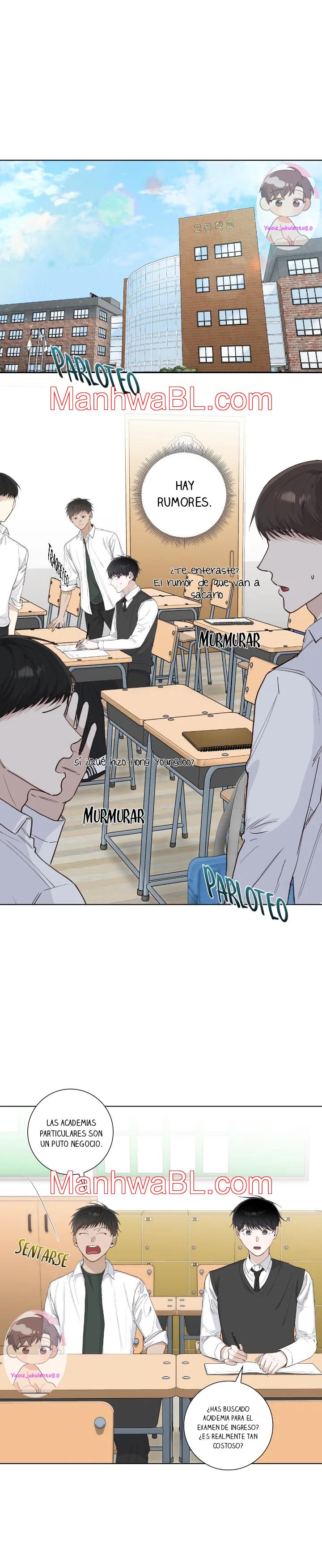 Los bordes no se observan - Capítulo 39.3 manhwa