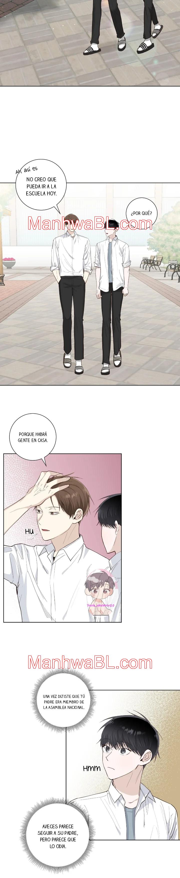 Los bordes no se observan - Capítulo 39.3 manhwa