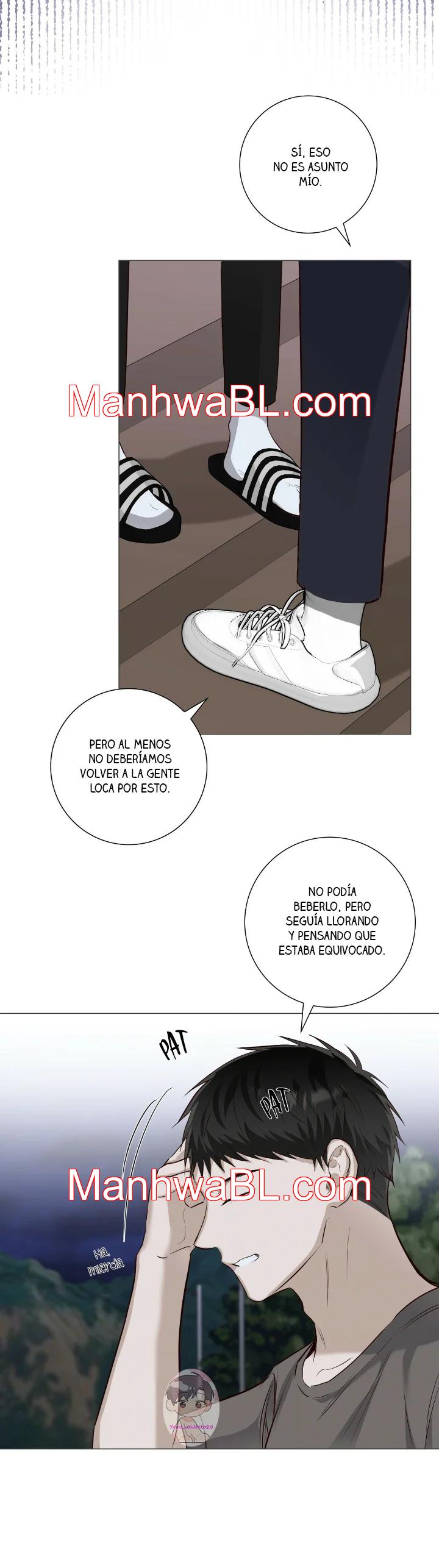 Los bordes no se observan - Capítulo 22.2 manhwa