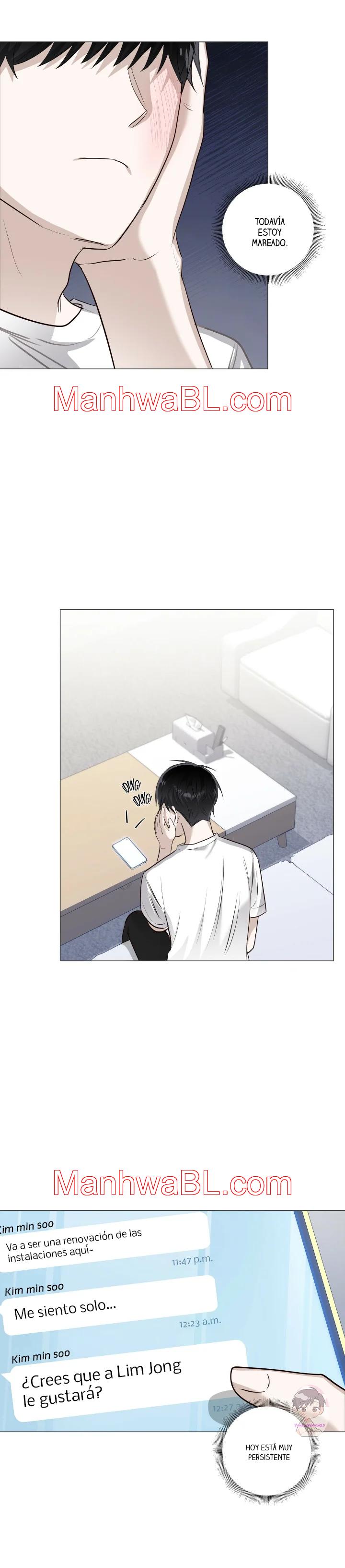 Los bordes no se observan - Capítulo 22.2 manhwa