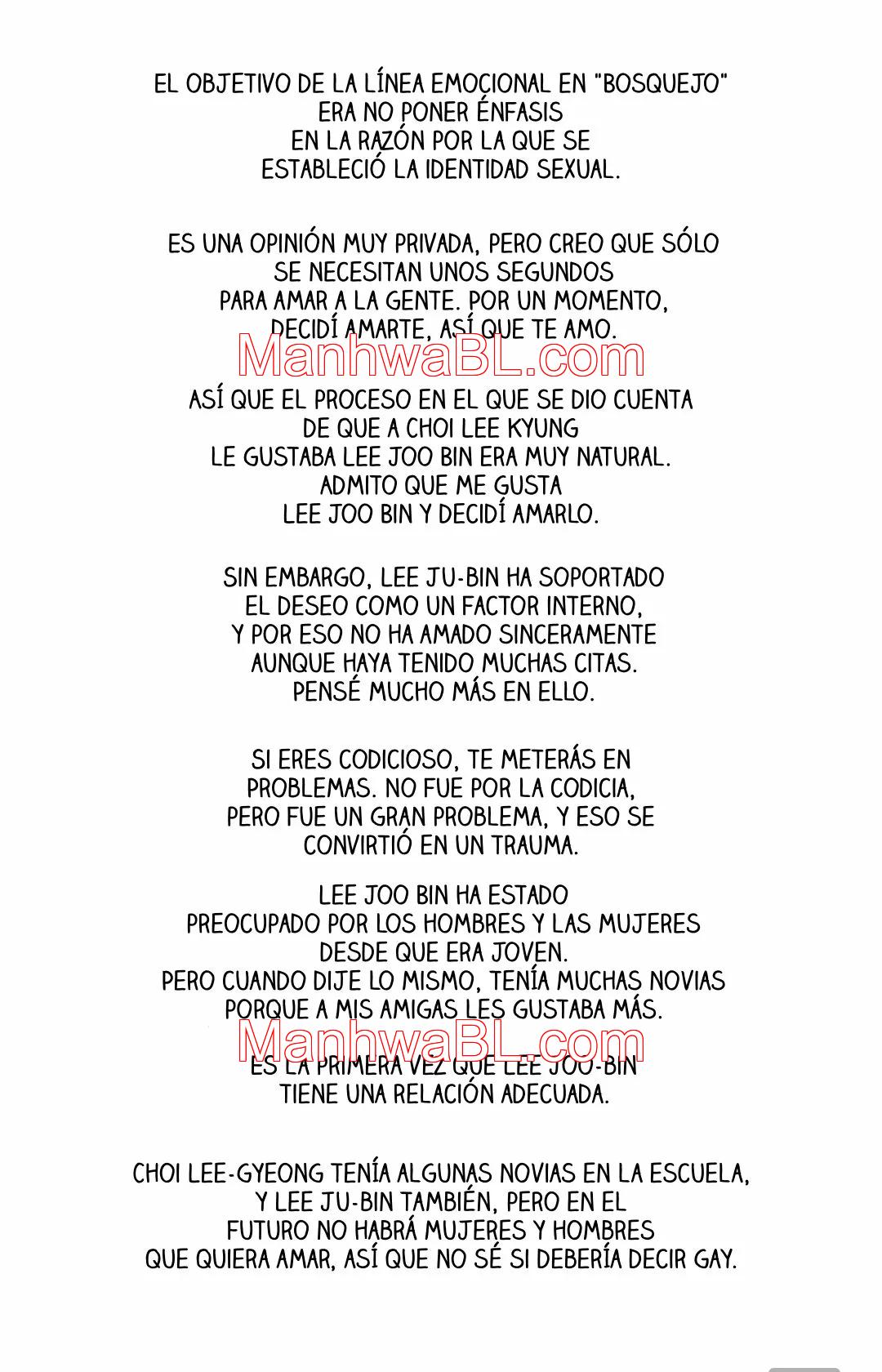 Boceto - Capítulo 35.5 manhwa