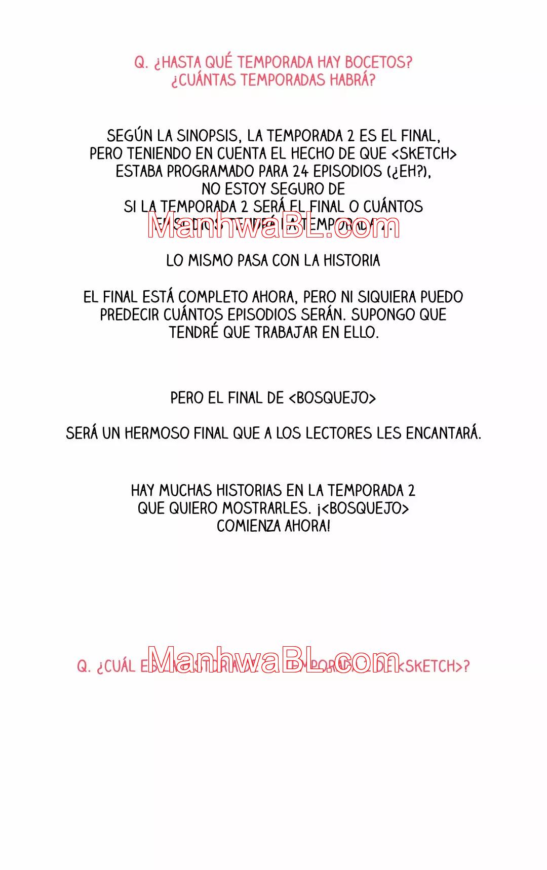 Boceto - Capítulo 35.5 manhwa