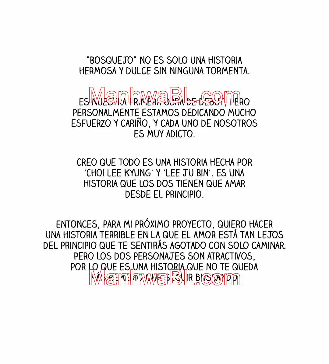 Boceto - Capítulo 35.5 manhwa