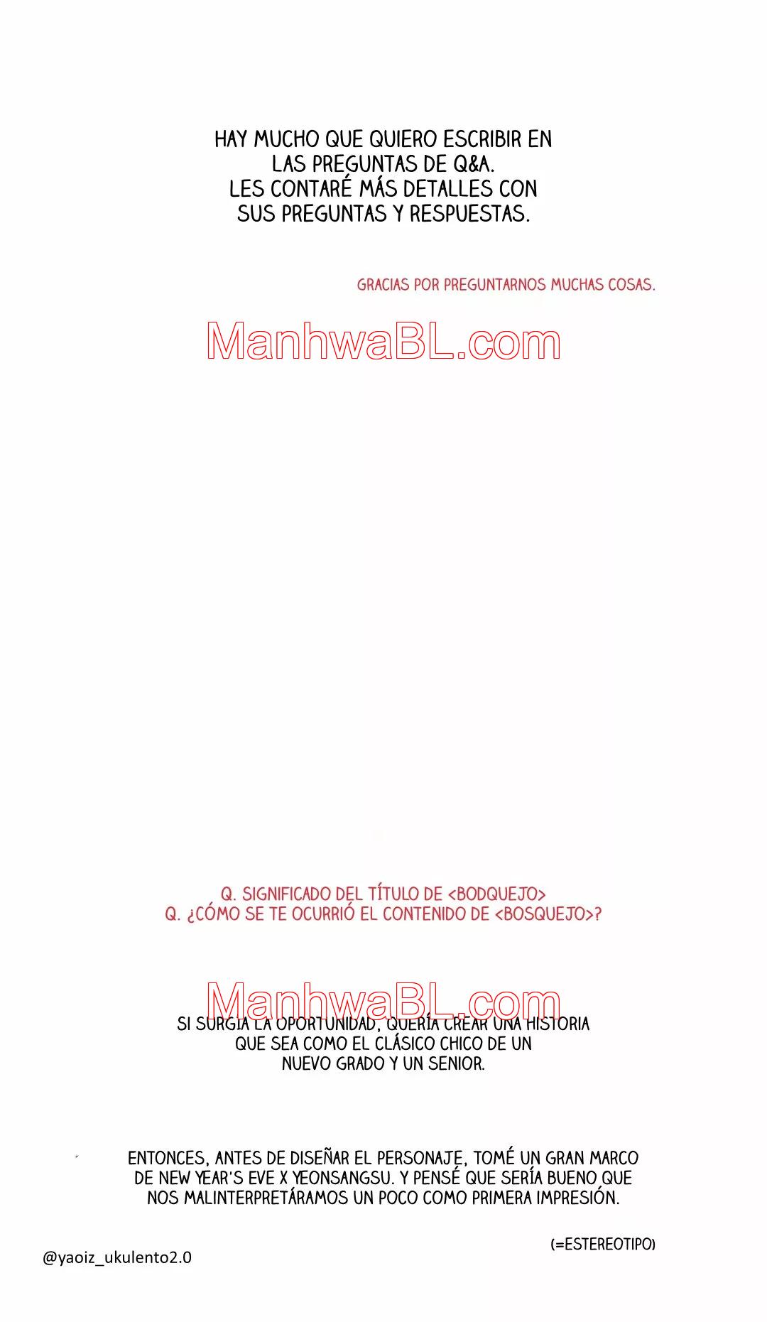 Boceto - Capítulo 35.5 manhwa