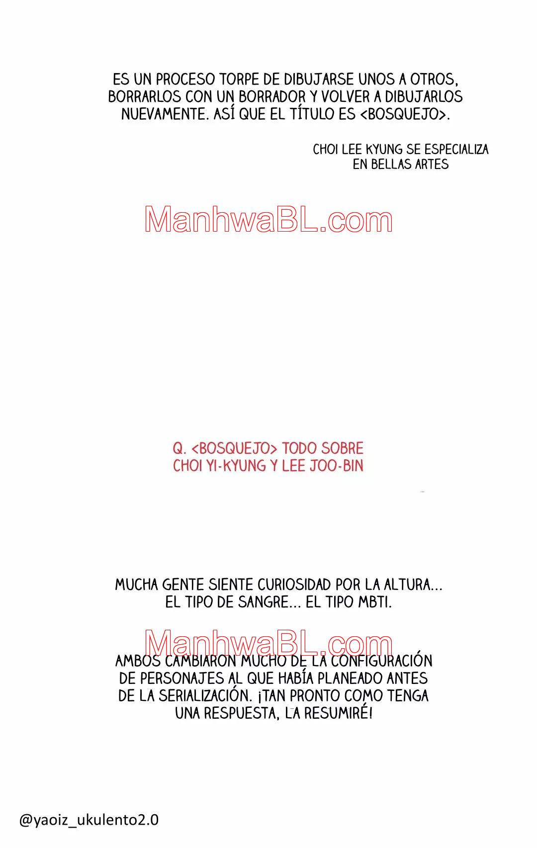 Boceto - Capítulo 35.5 manhwa