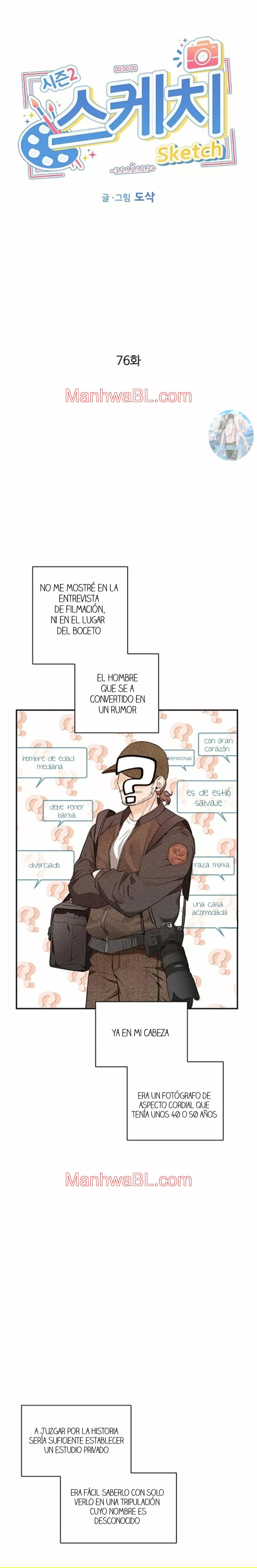 Boceto - Capítulo 76.3 manhwa