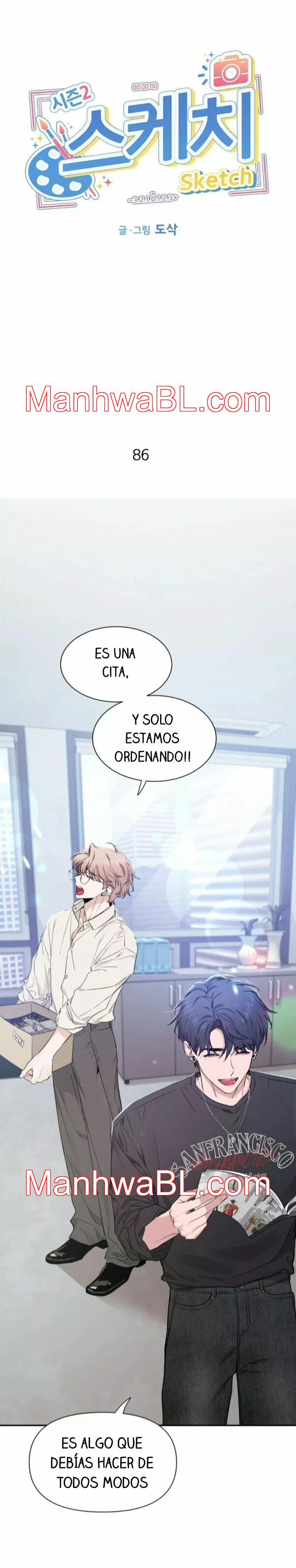 Boceto - Capítulo 86.3 manhwa