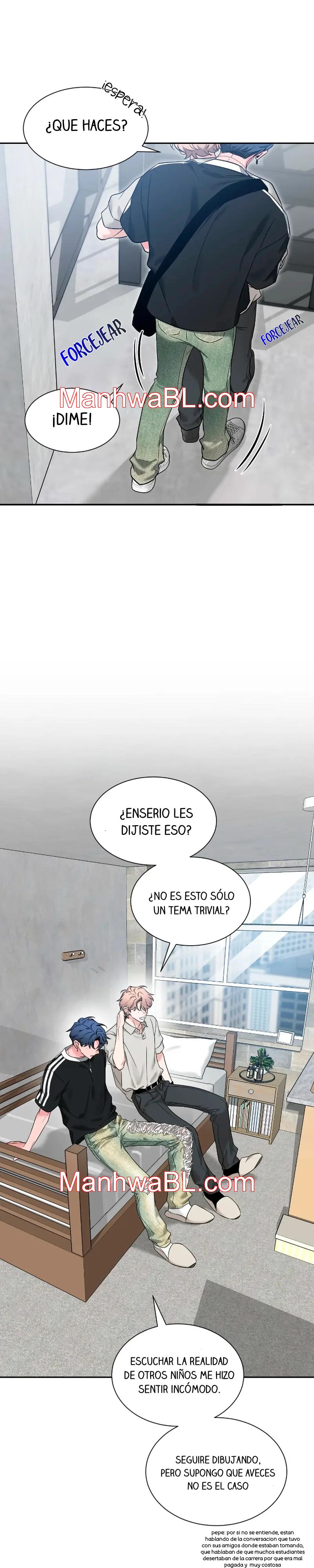 Boceto - Capítulo 104 manhwa