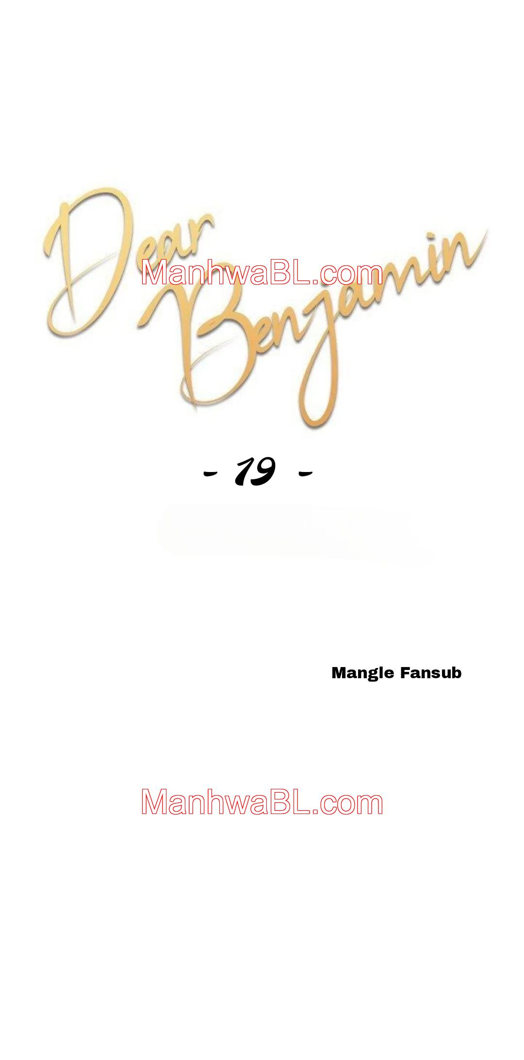 Dear Benjamin - Capítulo 19 manhwa
