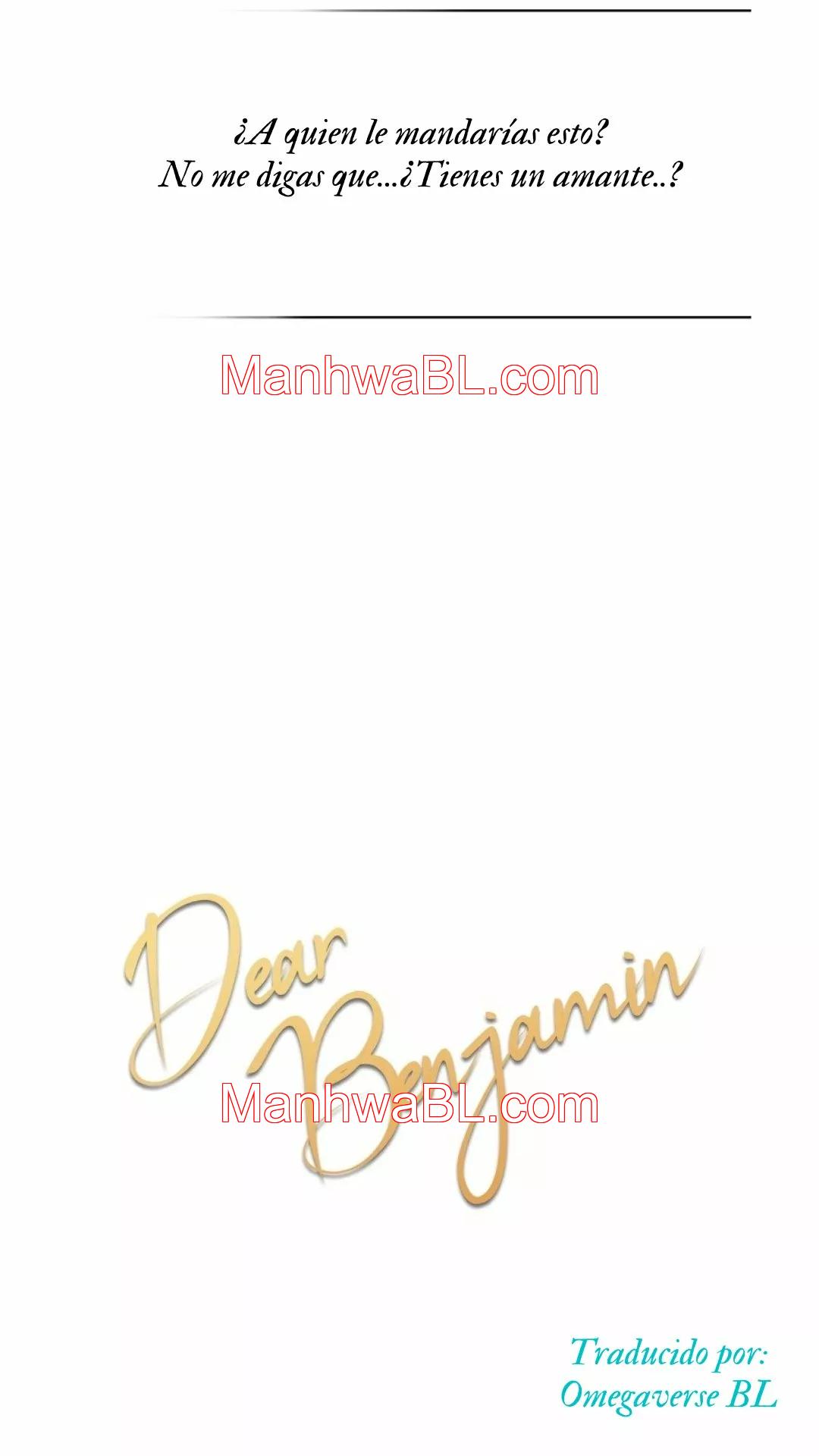 Dear Benjamin - Capítulo 0 manhwa