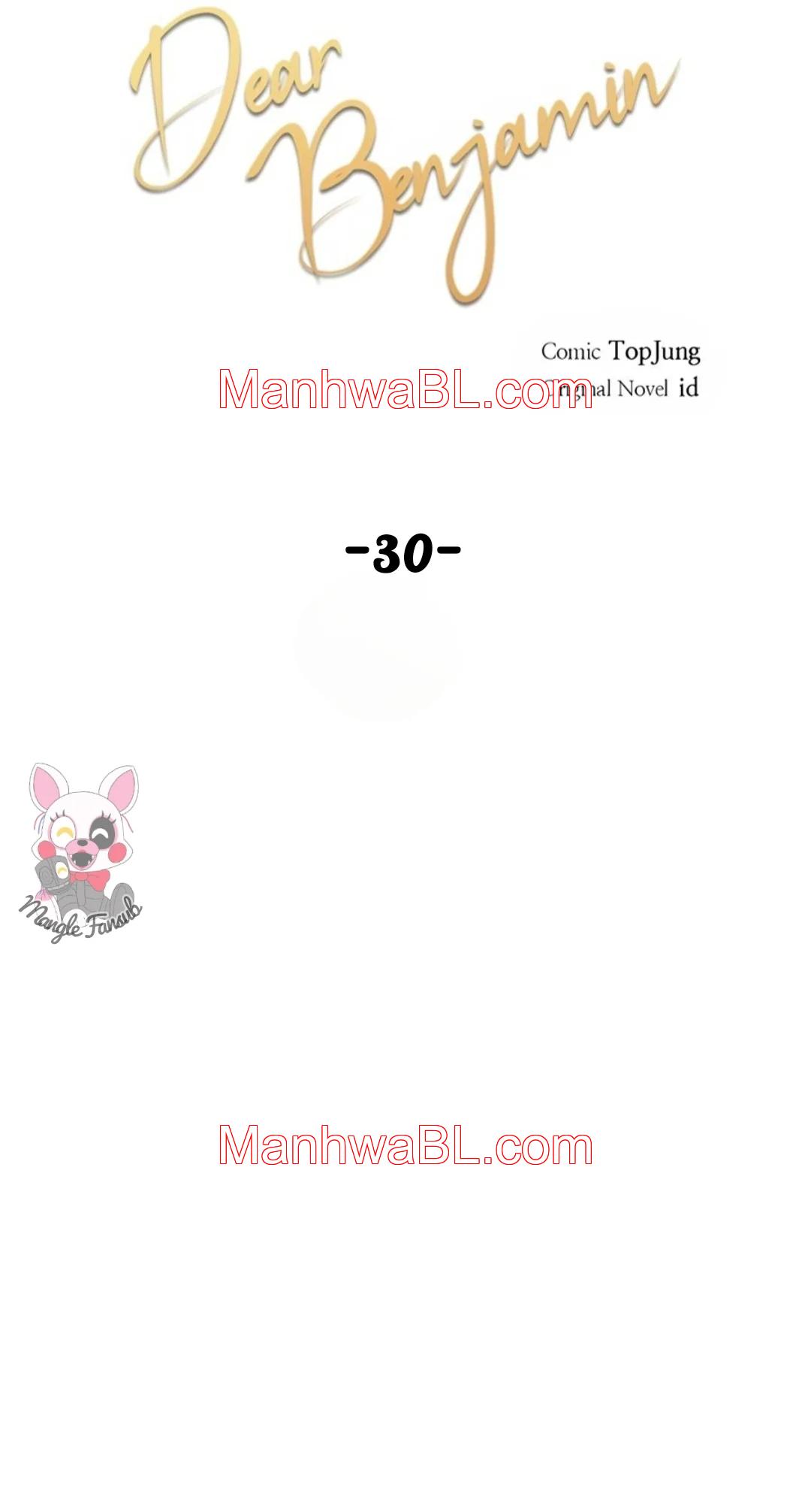 Dear Benjamin - Capítulo 30 manhwa