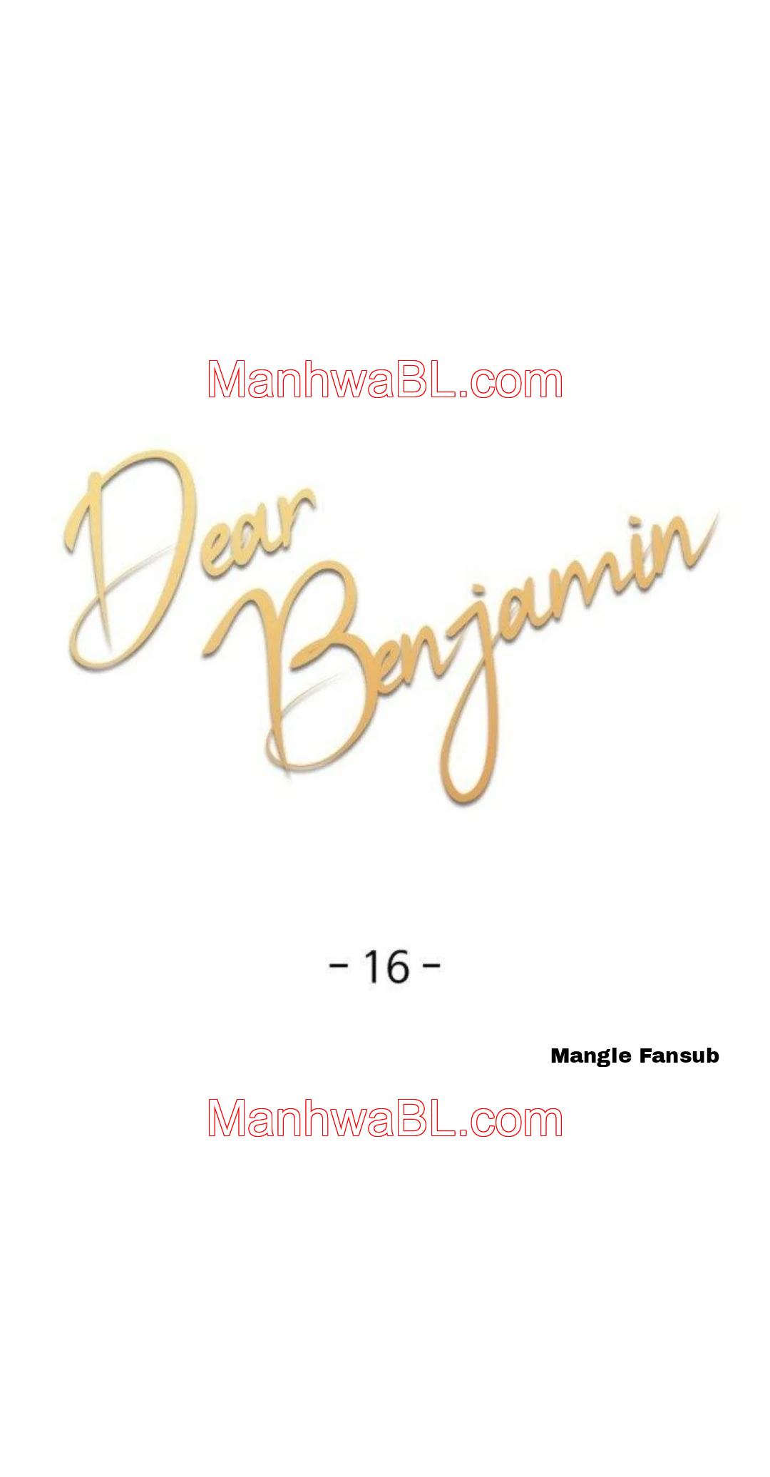 Dear Benjamin - Capítulo 16 manhwa