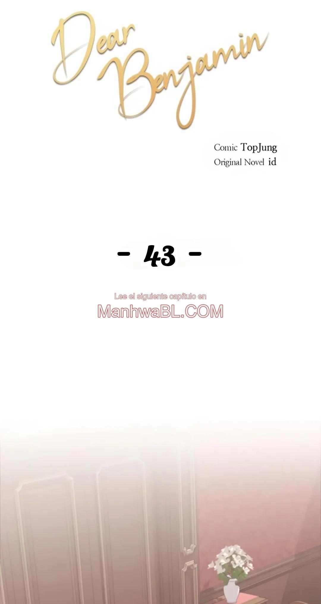 Dear Benjamin - Capítulo 43 manhwa