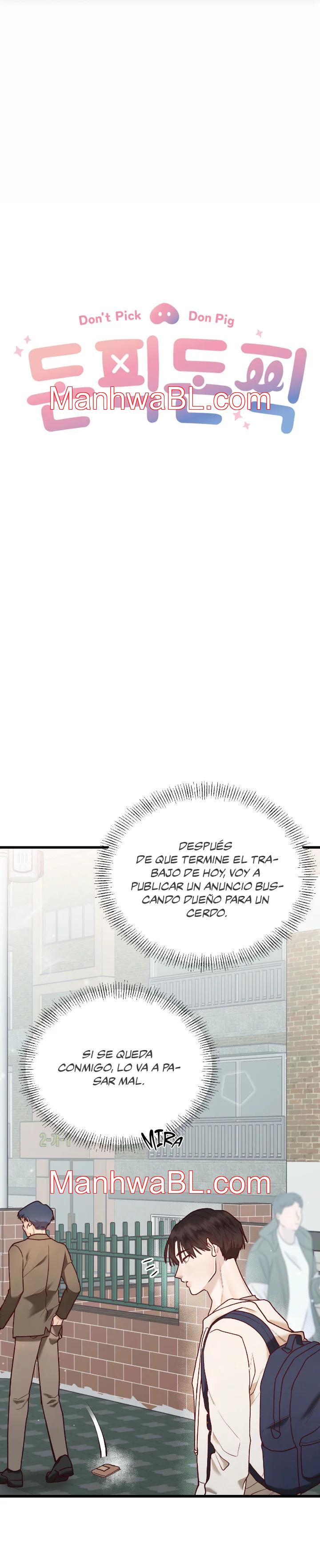 Don’t Pick Don Pig - Capítulo 2 manhwa