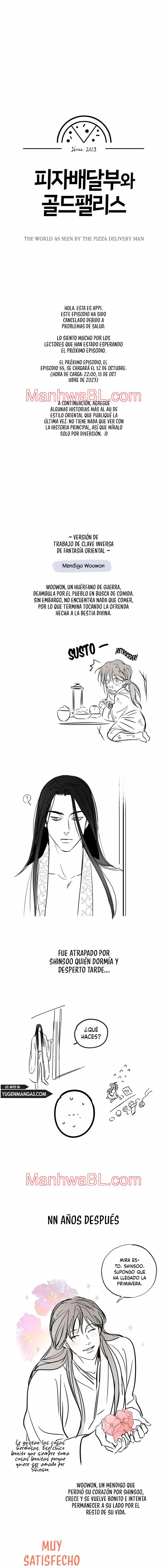 El Repartidor De Pizza y El Palacio Dorado - Capítulo 54.2 manhwa