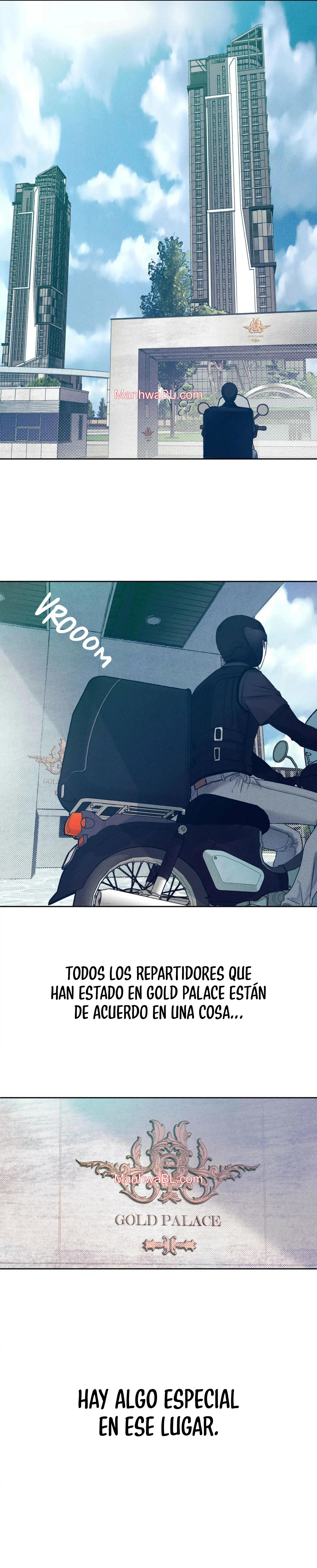 El Repartidor De Pizza y El Palacio Dorado - Capítulo 1.2 manhwa