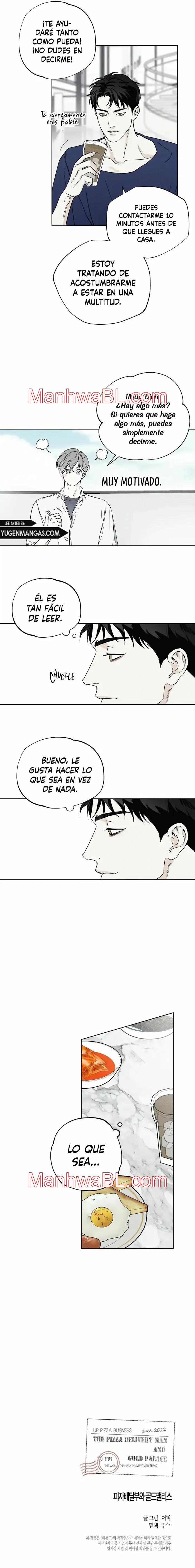 El Repartidor De Pizza y El Palacio Dorado - Capítulo 22 manhwa