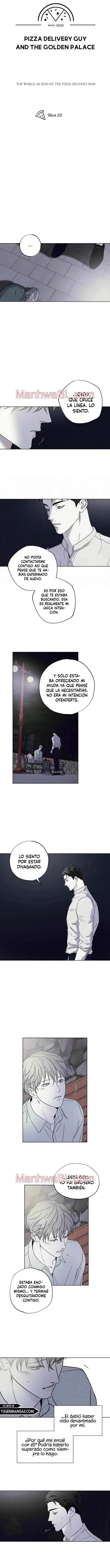 El Repartidor De Pizza y El Palacio Dorado - Capítulo 22 manhwa